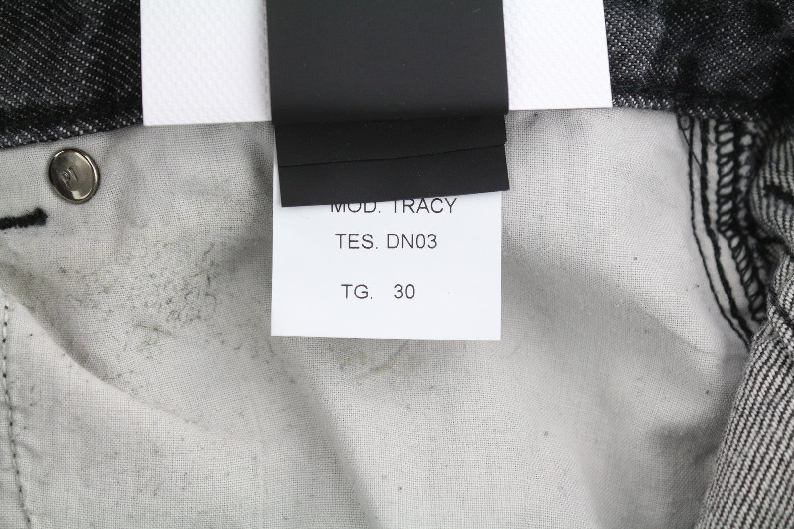 PT TORINO Tracy Womens Jeans W30 Grey  Washed Straight  Ankle Length