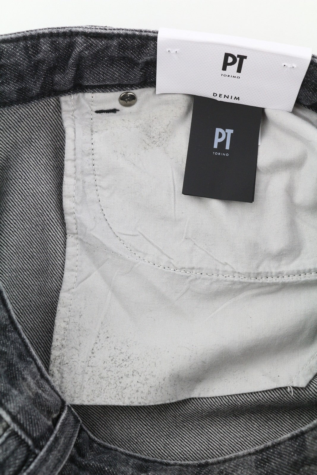 PT TORINO Tracy Womens Jeans W30 Grey  Washed Straight  Ankle Length