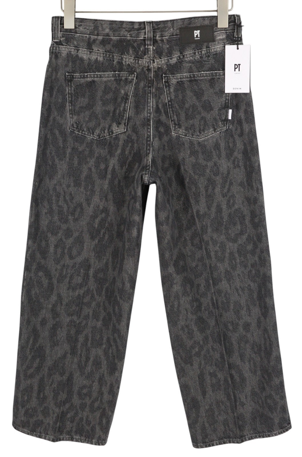 PT TORINO Tracy Womens Jeans W30 Grey  Washed Straight  Ankle Length