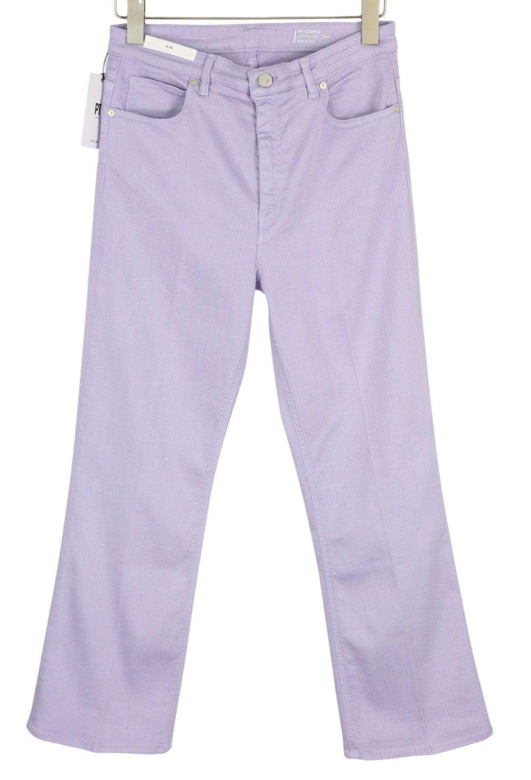 PT TORINO Kim Womens Jeans W32 Violet Purple Bootcut  Stretch Ankle RRP€225