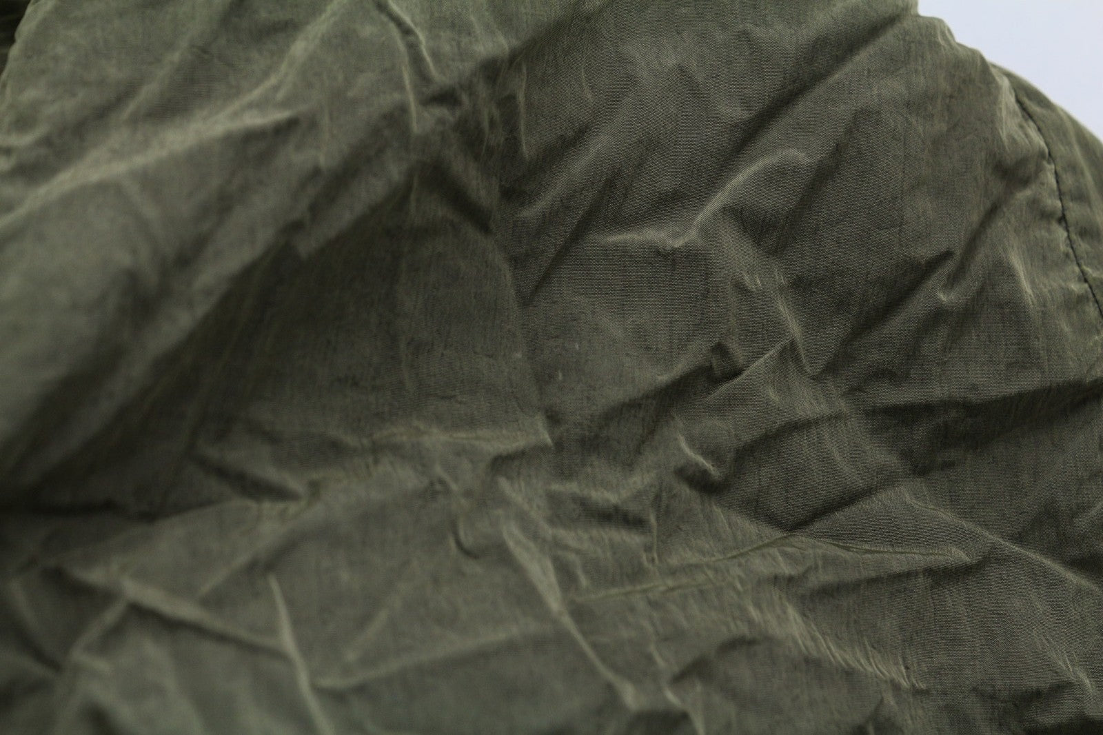 TOMMY JEANS Mens Jacket S Green Washed Zip-Up Hooded Lightweight