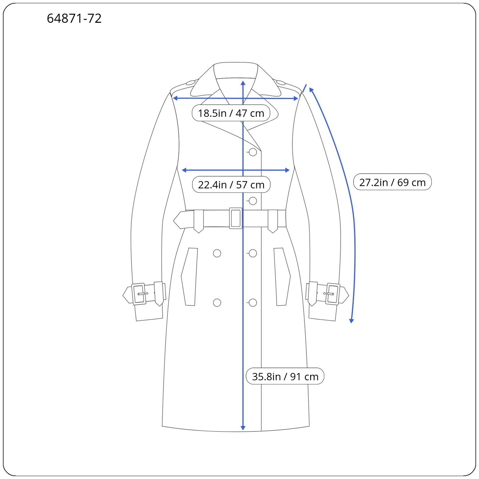 RICHMOND Men's 48 Navy Jacket with Zip Front Lightweight Single-Breasted Style