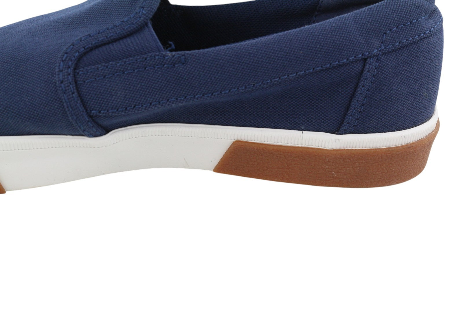 TIMBERLAND A42QY Men Shoes EU41/42 Blue Almond Toe Slip On Flats Tencel Refibra