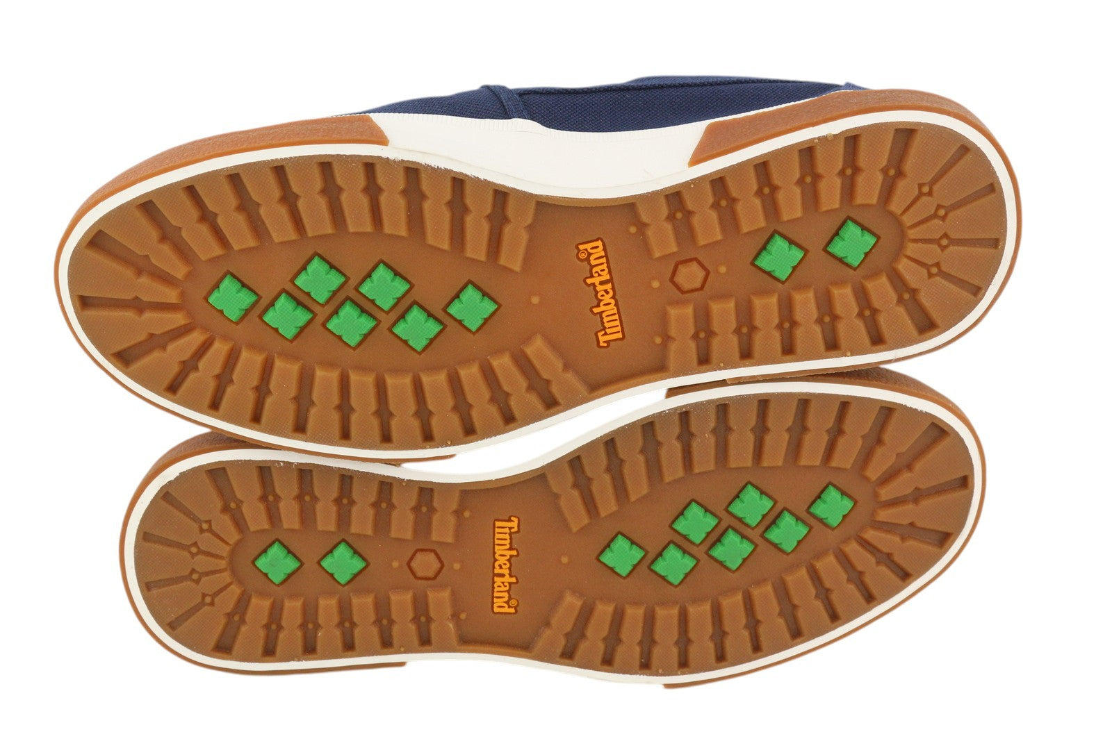 TIMBERLAND A42QY Men Shoes EU41/42 Blue Almond Toe Slip On Flats Tencel Refibra