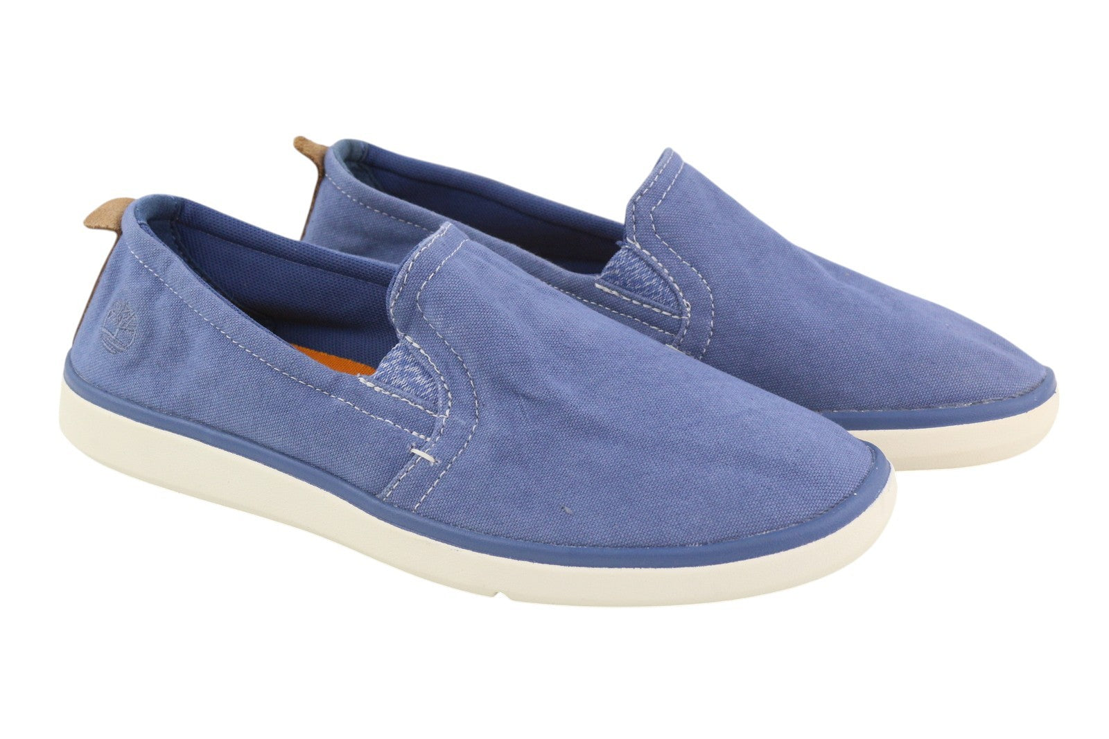 TIMBERLAND A2B14 Men Shoes EU42/43 Blue Slip On Low Sensorflex Comfort System
