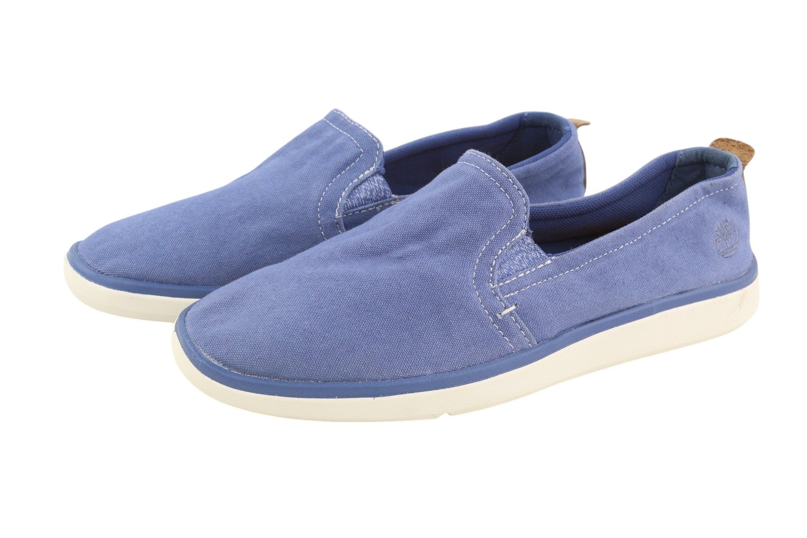 TIMBERLAND A2B14 Men Shoes EU42/43 Blue Slip On Low Sensorflex Comfort System
