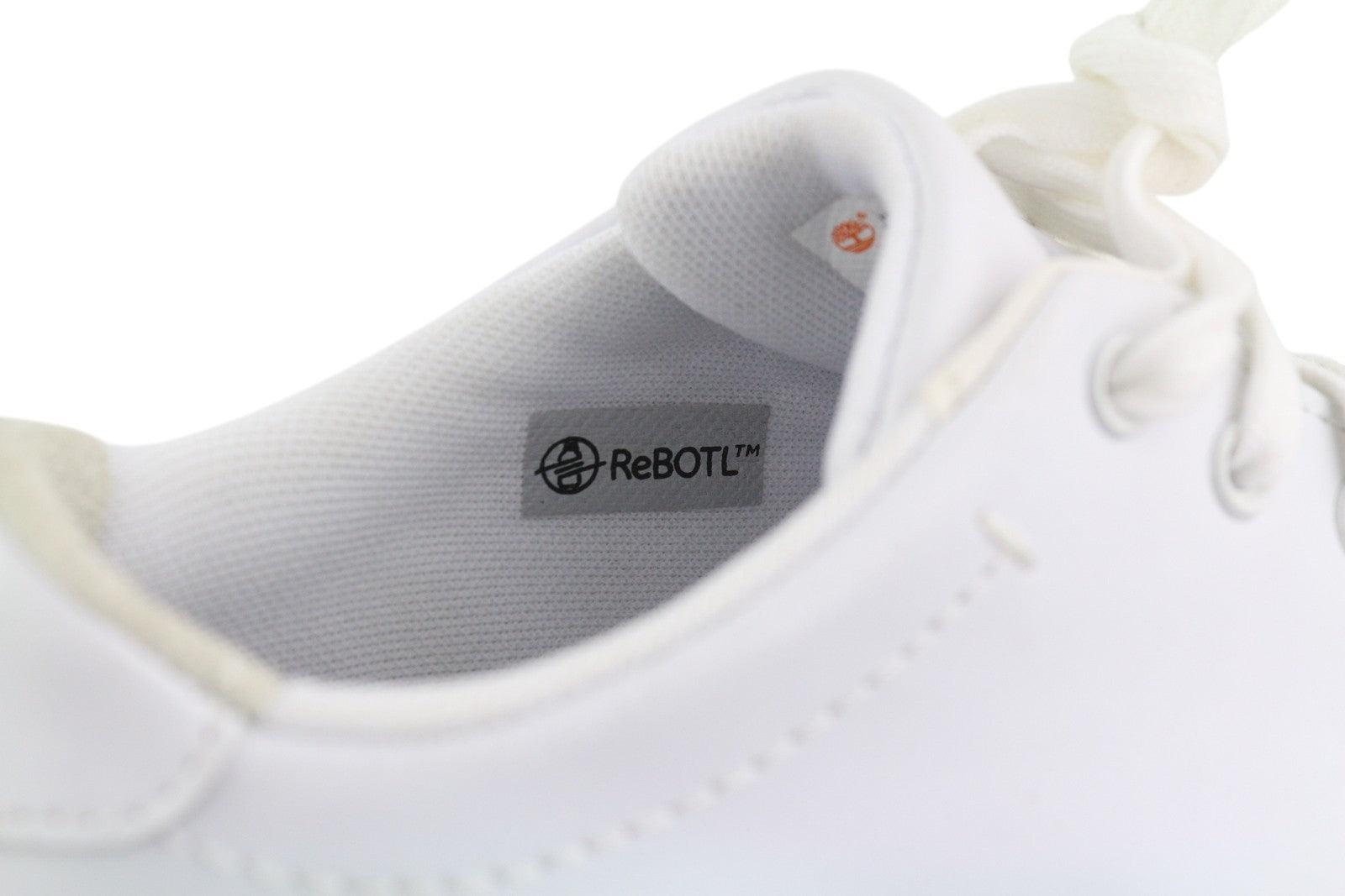 TIMBERLAND A2G8W Women Sneakers EU36/37 White Leather Low Top Lace Up ReBOTL