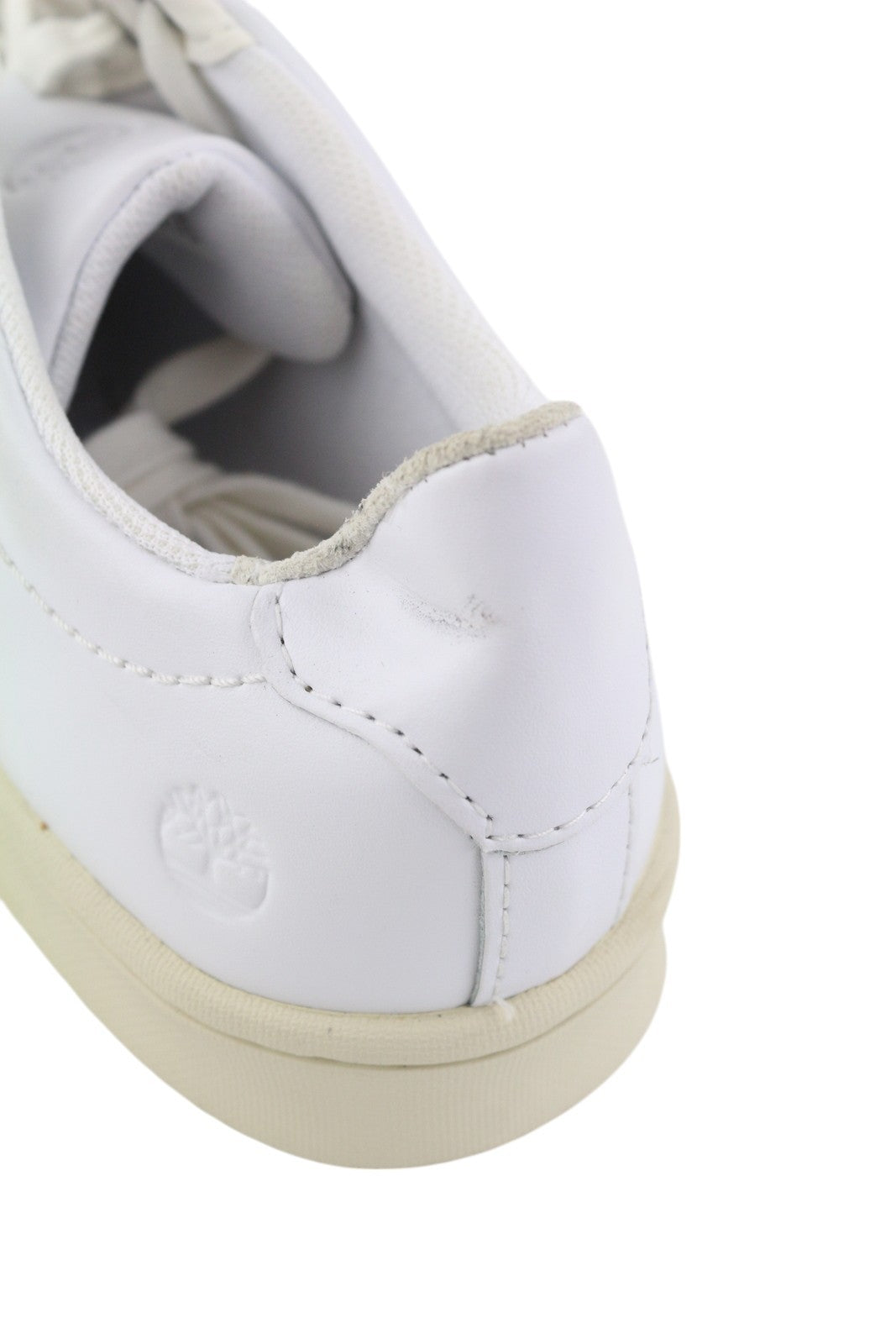 TIMBERLAND A2G8W Women Sneakers EU36/37 White Leather Low Top Lace Up ReBOTL