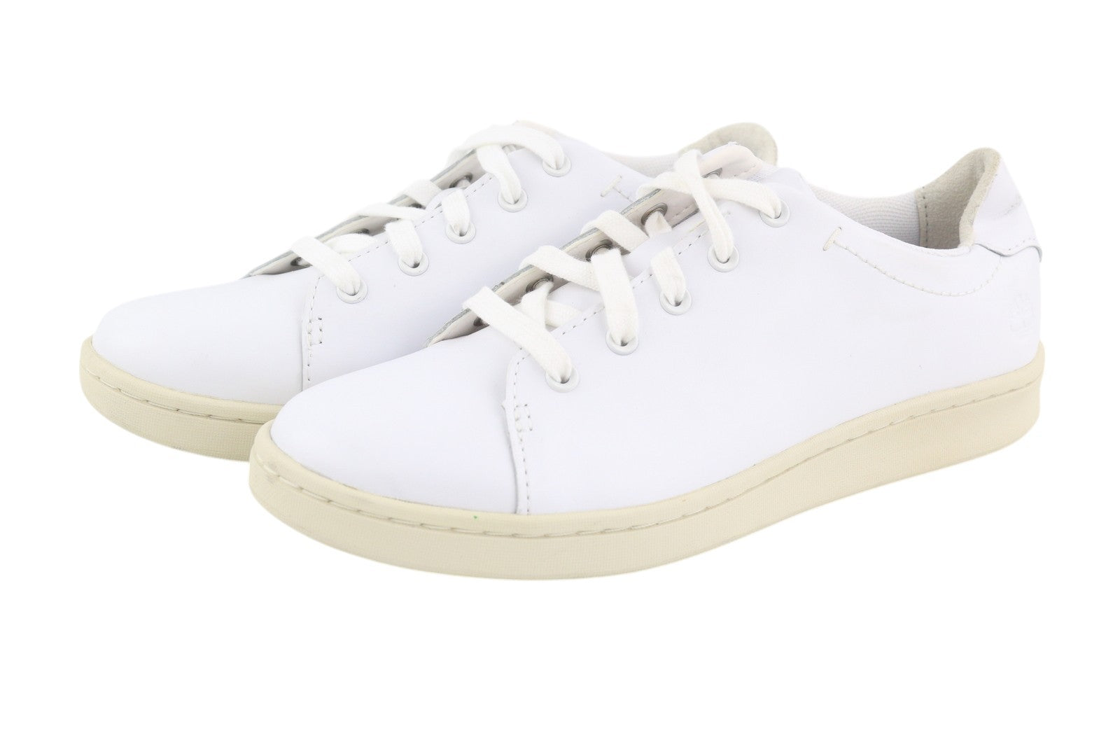 TIMBERLAND A2G8W Women Sneakers EU36/37 White Leather Low Top Lace Up ReBOTL