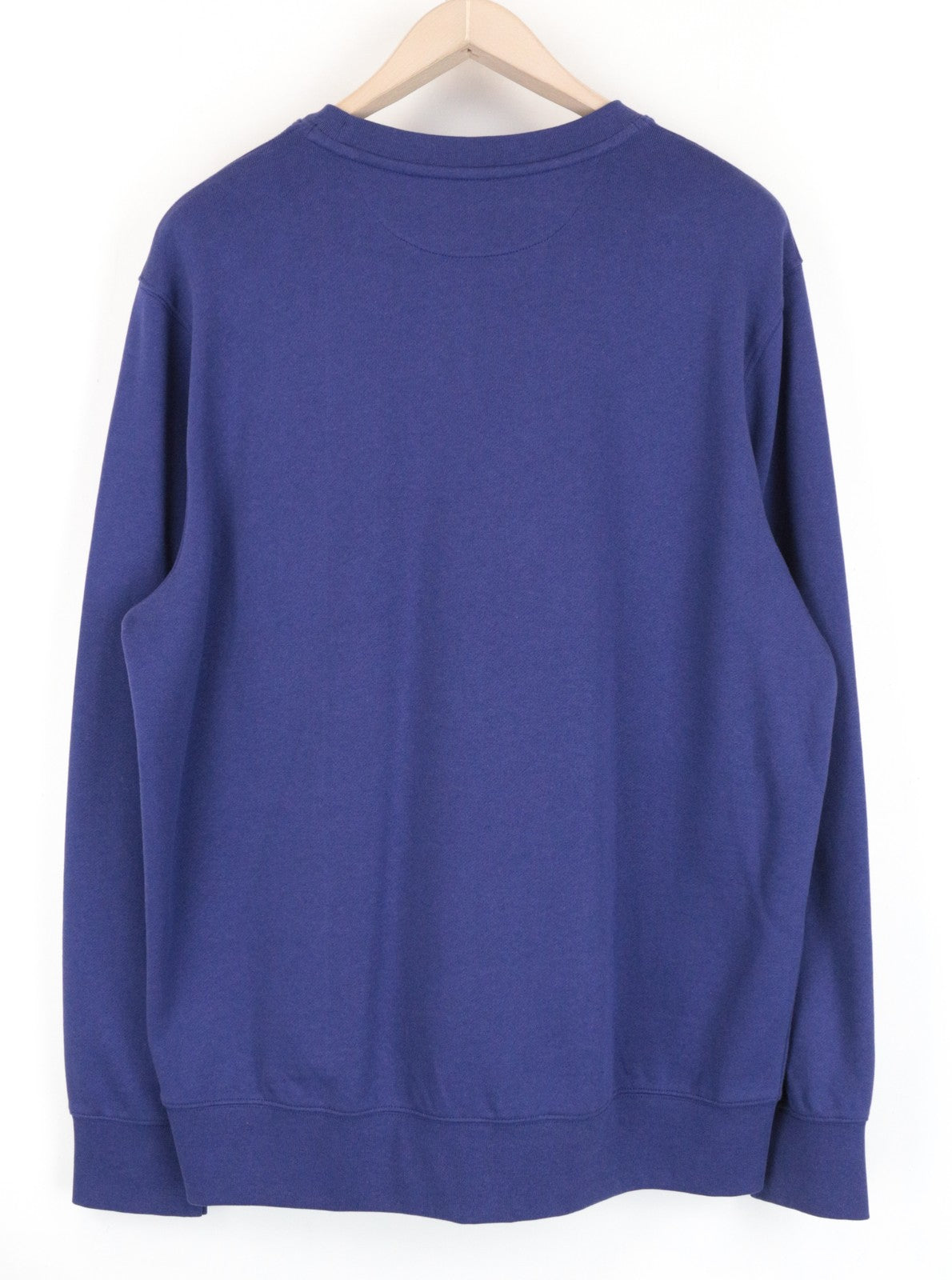 WRANGLER Men's M Purple Long Sleeve Pullover Sweatshirt Casual Pure Cotton Tee