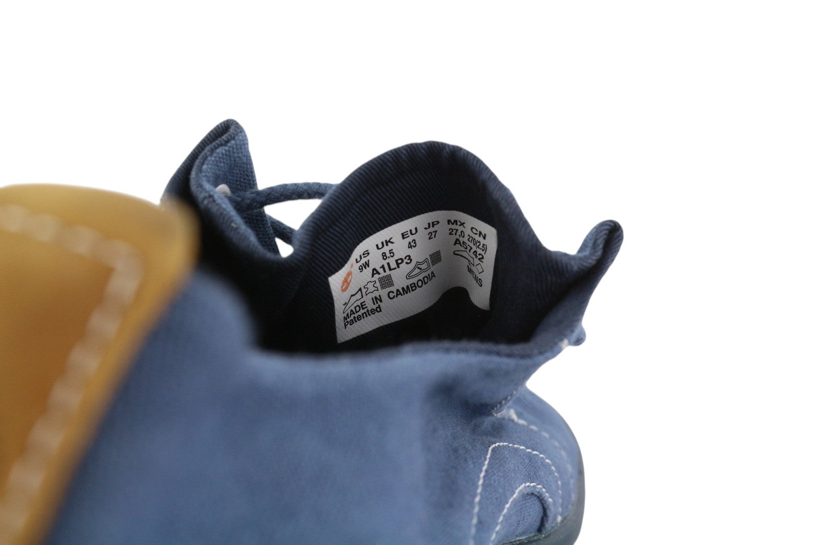 TIMBERLAND A1LP3 Men Sneakers EU43/44 Blue Low Laced Sensorflex Comfort System