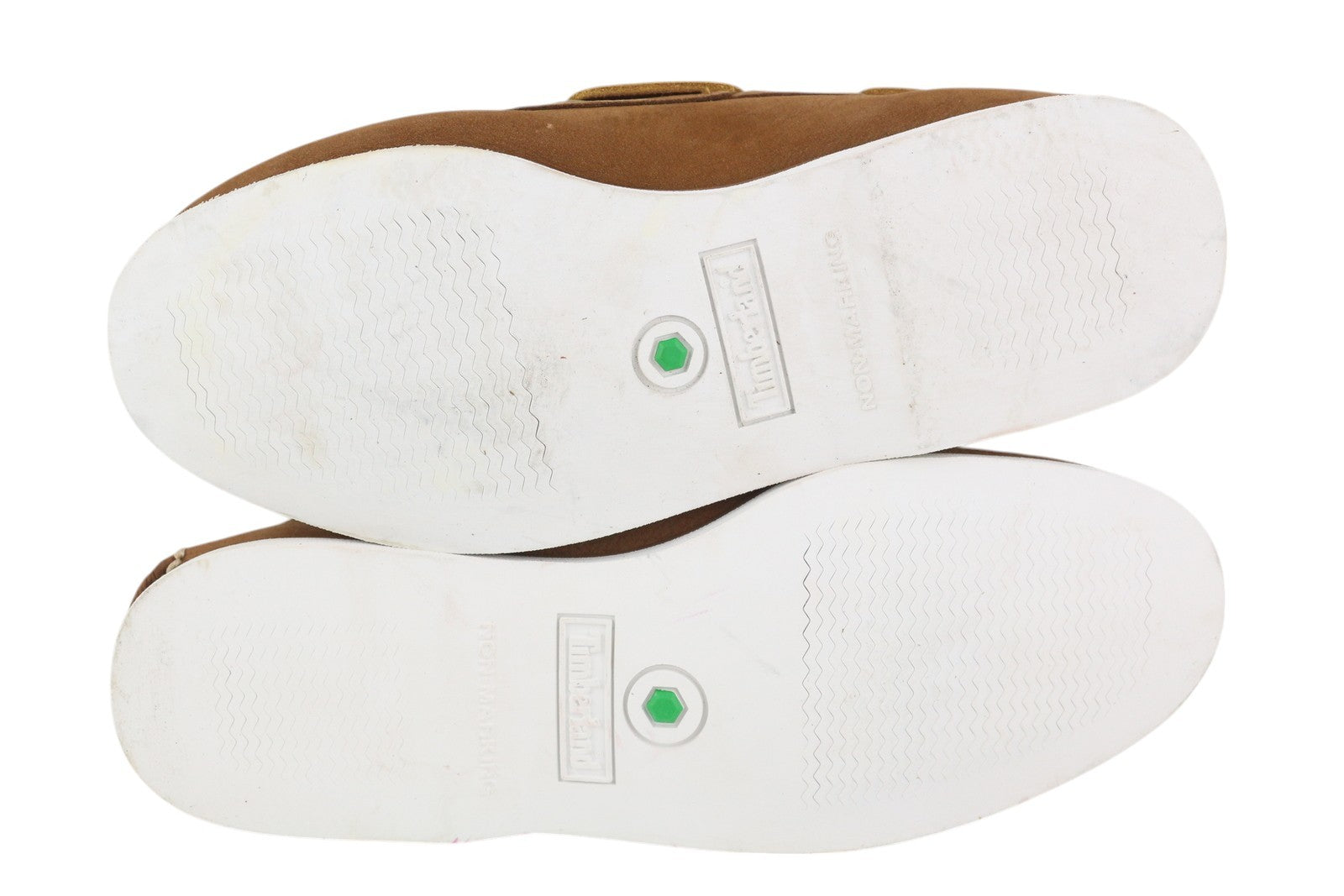 TIMBERLAND A43V1 Men Shoes EU41/41.5 Brown Leather Slip On Lace Non-Marking