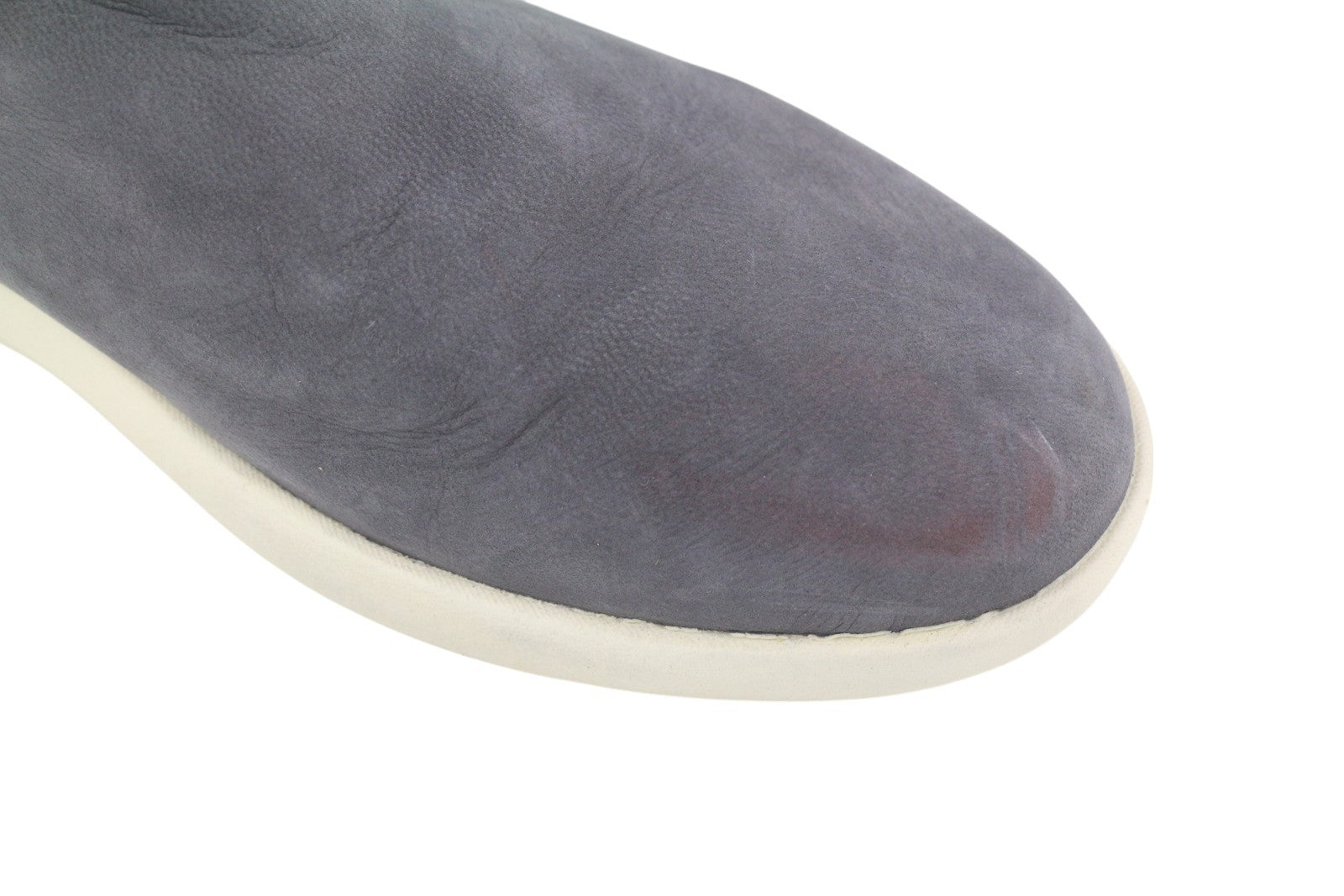 TIMBERLAND A1UZP Women Boots EU39/40 Grey Leather Almond Toe Ankle Top Hoverlite