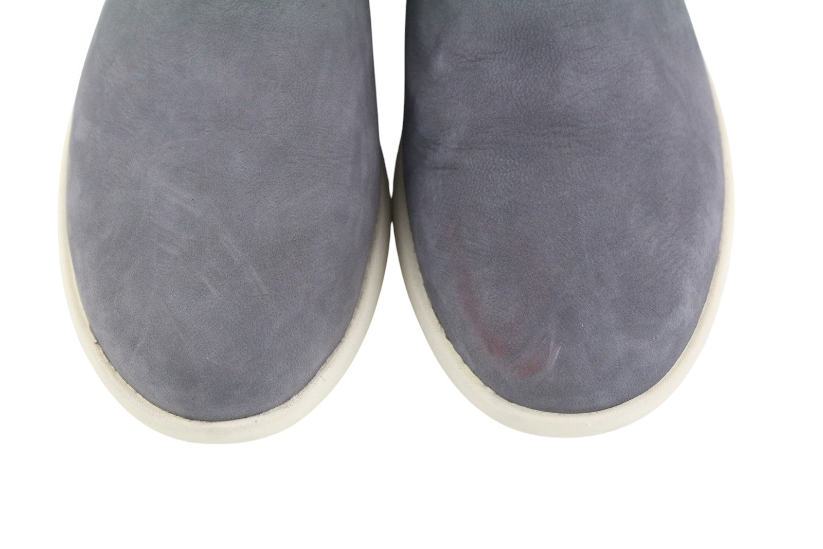 TIMBERLAND A1UZP Women Boots EU39/40 Grey Leather Almond Toe Ankle Top Hoverlite