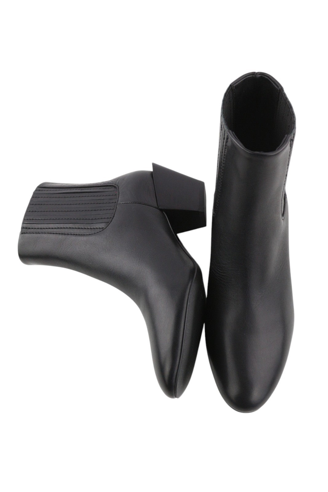 DIESEL D-Texanne CH Women Boots EU38 Black Leather Almond Toe Ankle Top RRP€290