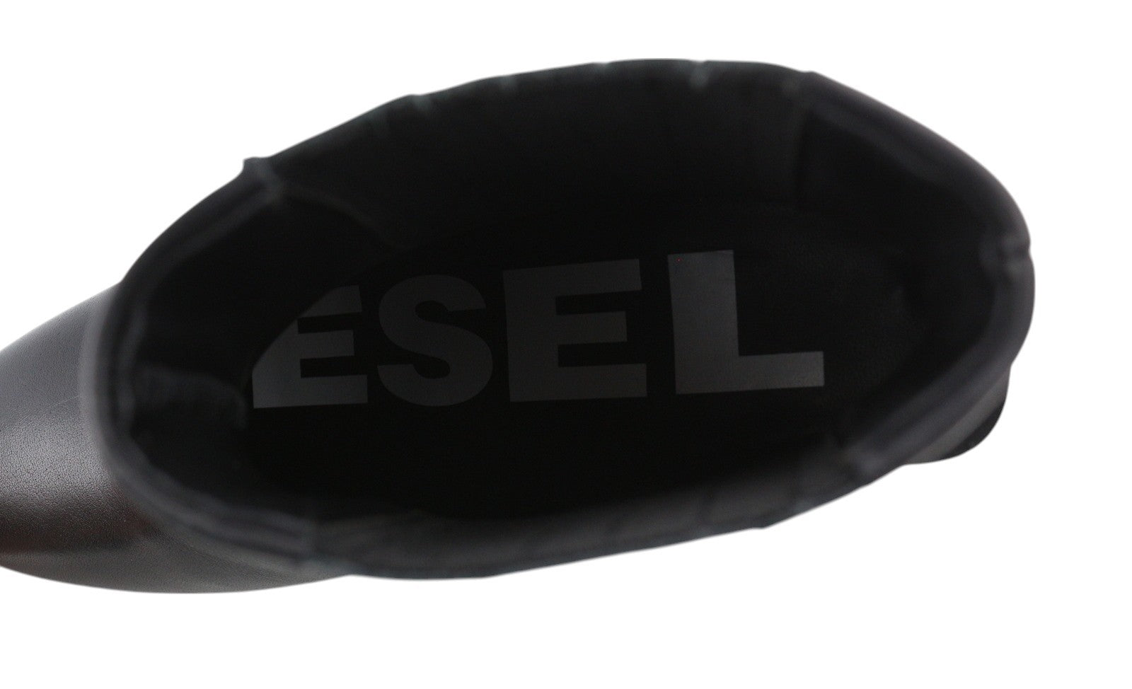 DIESEL D-Texanne CH Women Boots EU38 Black Leather Almond Toe Ankle Top RRP€290