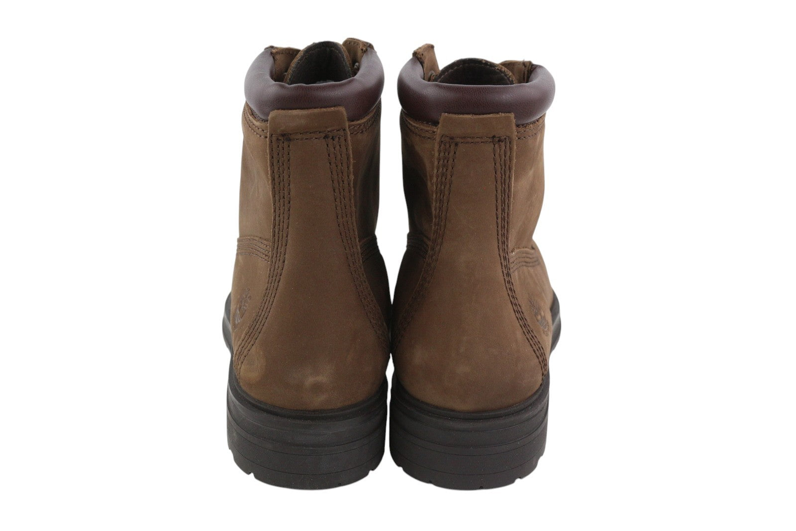 TIMBERLAND Women Boots EU38/38.5 Brown Leather Waterproof Ankle Top Lace Up