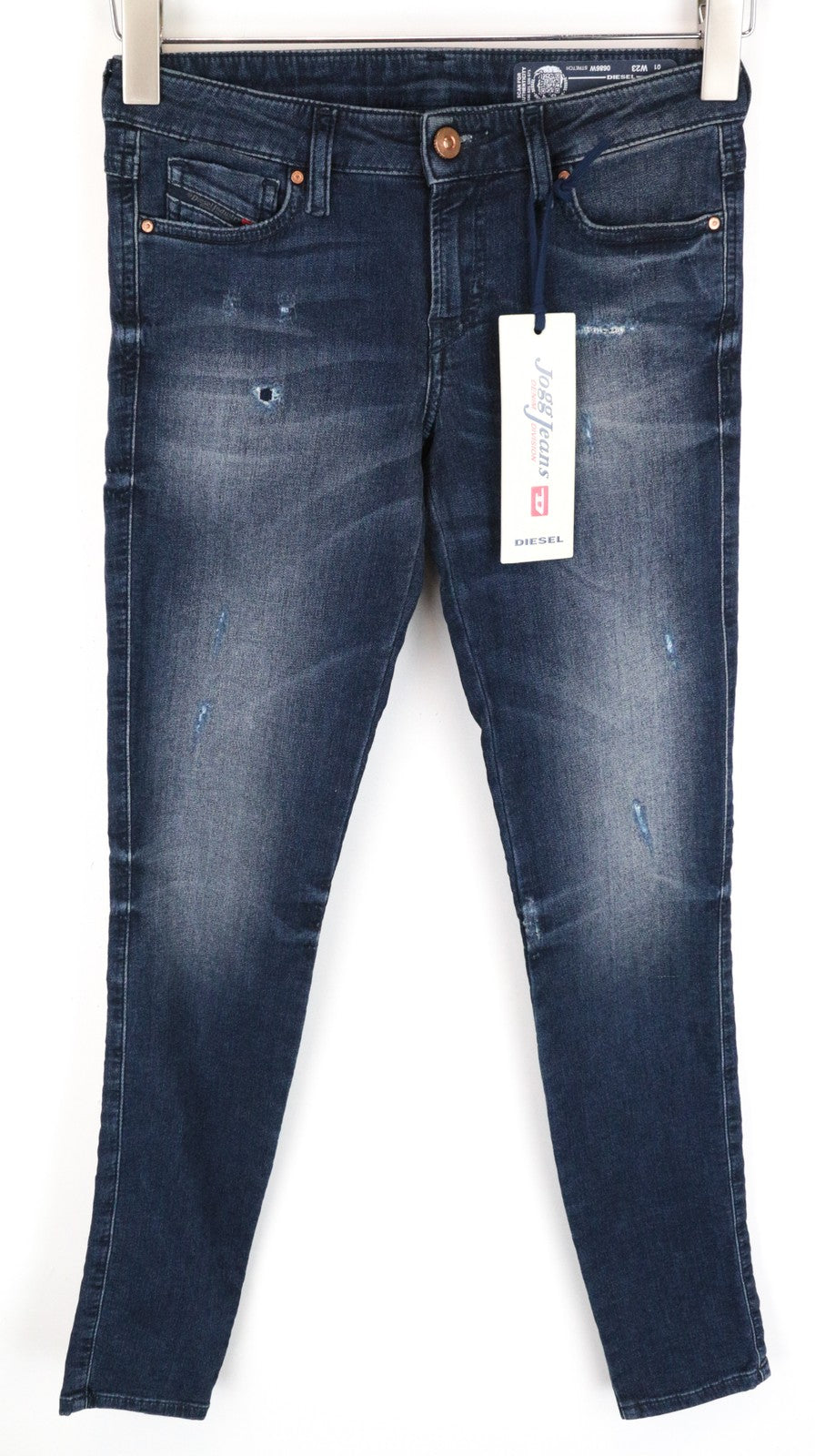 DIESEL Gracey-Ne 0686W Women's W23 Slim Blue Cotton Jogg Stretch Jeans
