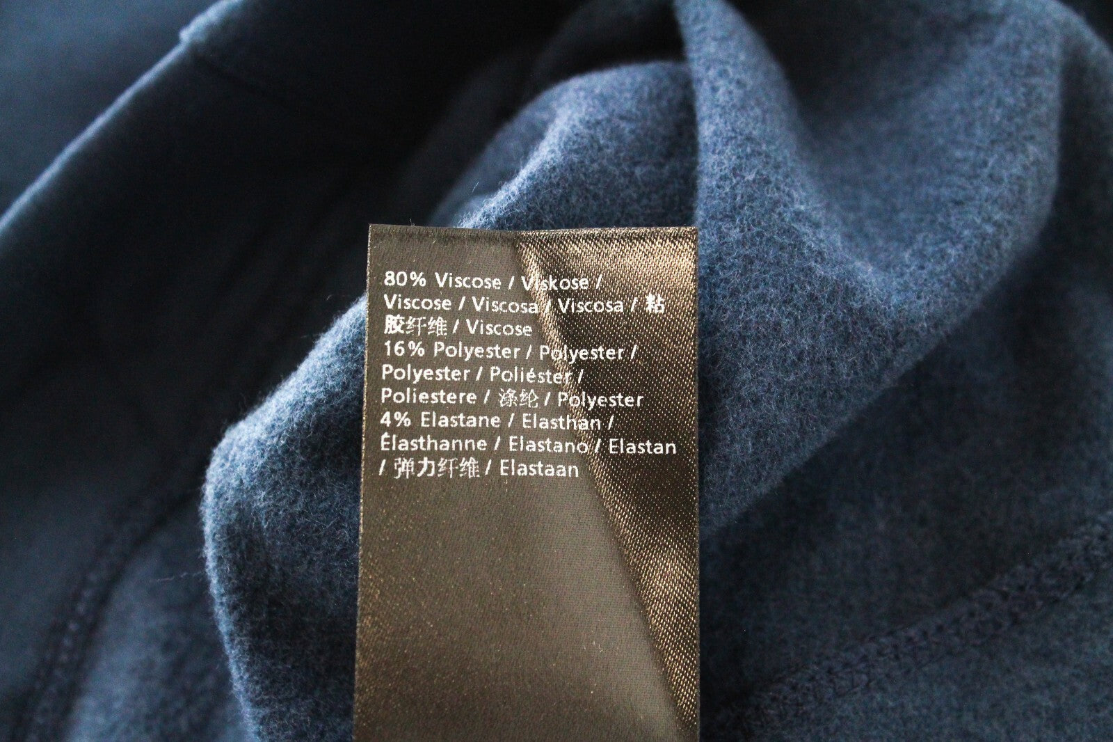 DENHAM Compass Womens XS Navy Short Sleeve Stretch Mini Classic  Summer