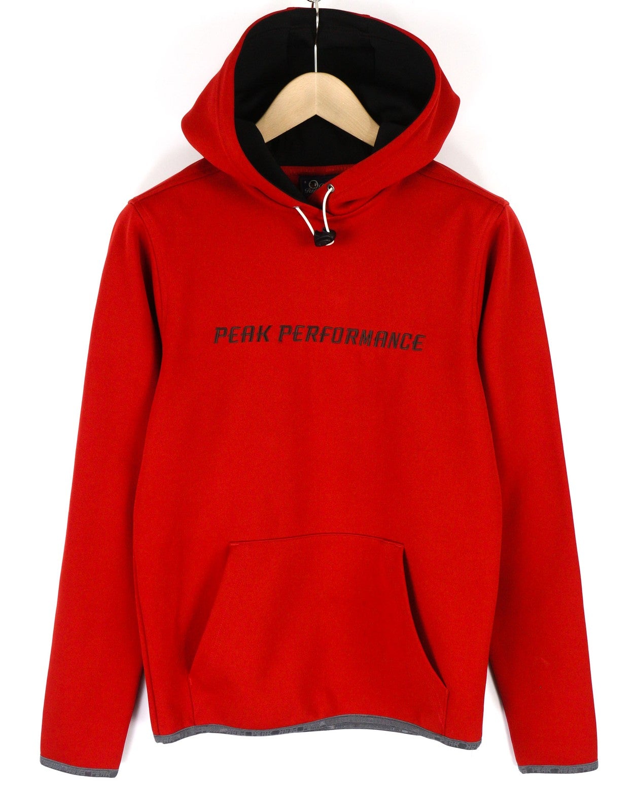 PEAK PERFORMANCE Danny H Mens Sweatshirt S Red Leisure Sports Pullover Hoodie