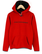PEAK PERFORMANCE Danny H Mens Sweatshirt S Red Leisure Sports Pullover Hoodie