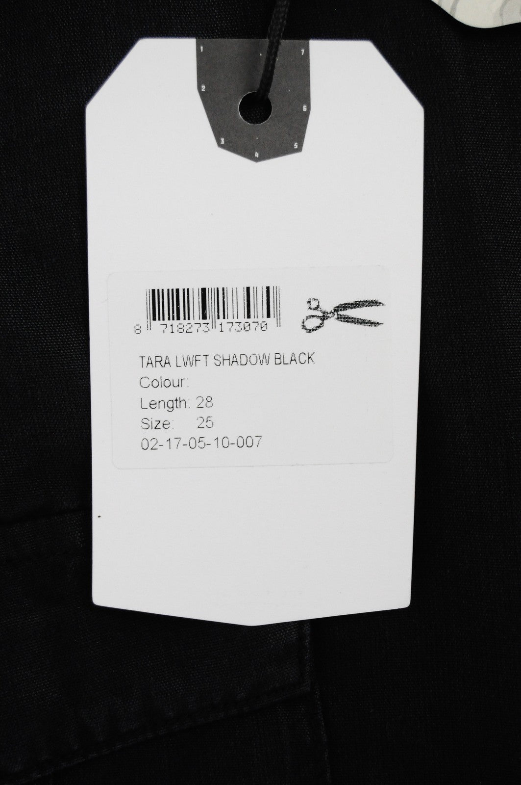 DENHAM Tara W25 L28 Trousers Womens Grey Zip-Fly Multi Pocket  Style