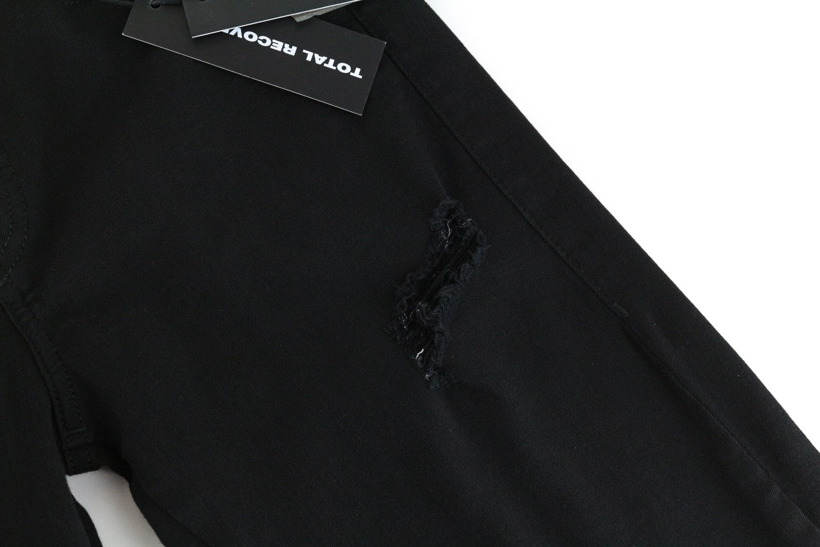 DIESEL Slandy-Ankle 084EX W27/L32 Skinny Black Stretch Women's Ripped Jeans