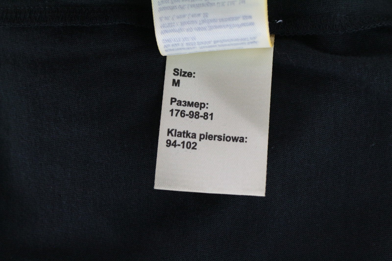 LEE Men's T-Shirt M Black Washed Short Sleeve Cotton Loose Pullover