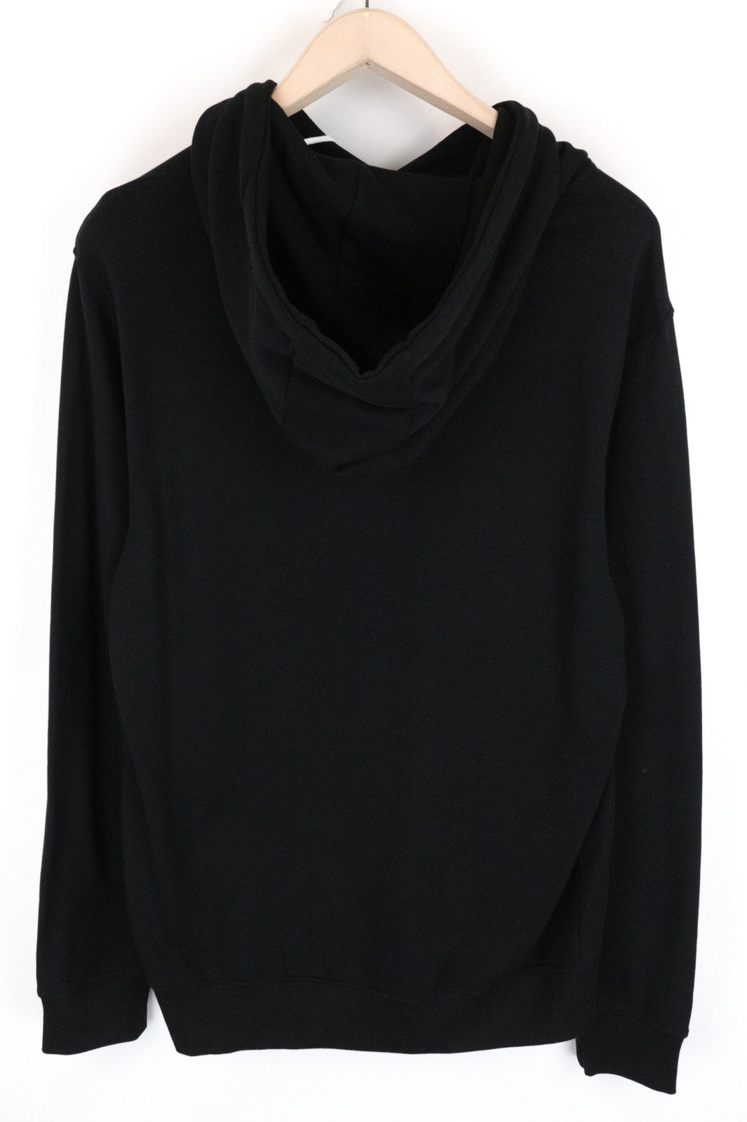 WRANGLER Men's M Black Cotton Hoodie Pullover Long Sleeve Sweatshirt