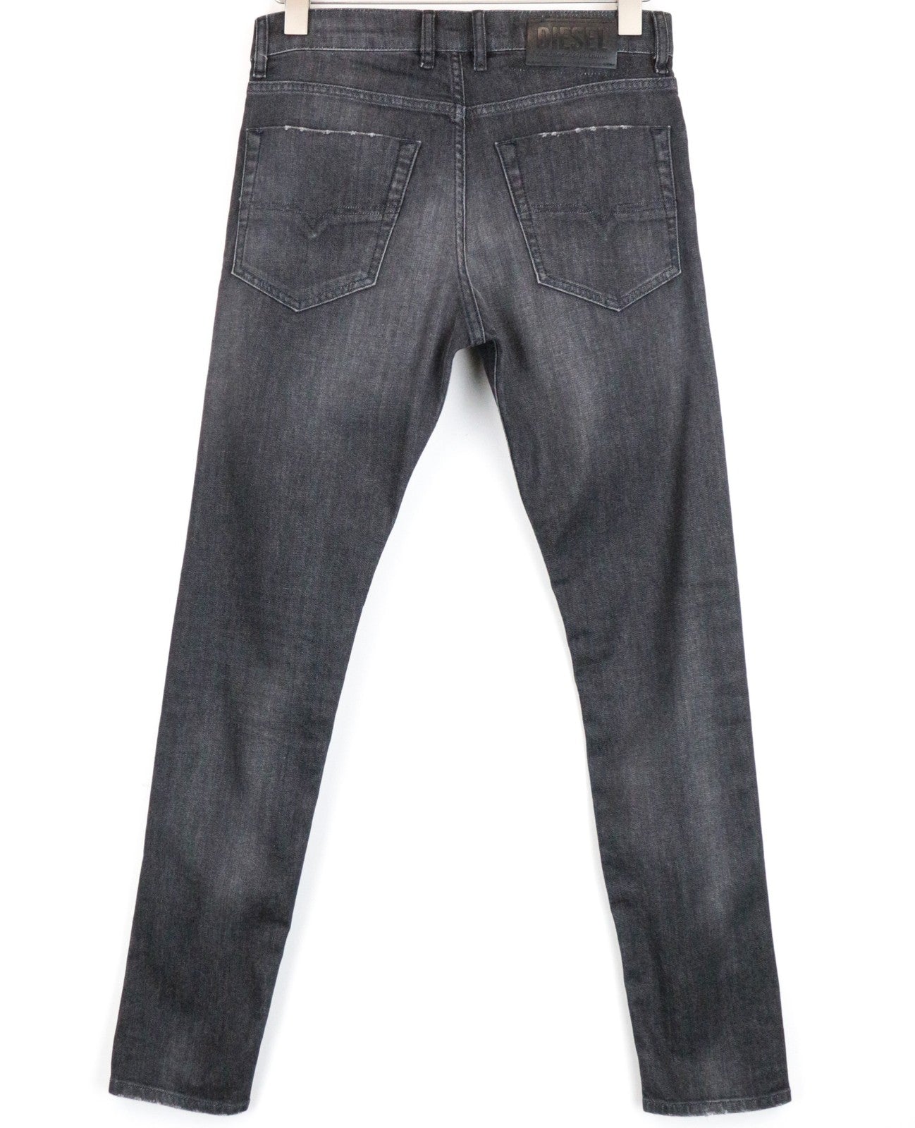 DIESEL Tepphar-X 082AS W28/L30 Men's Slim Carrot Fit Washed Grey Stretch Jeans