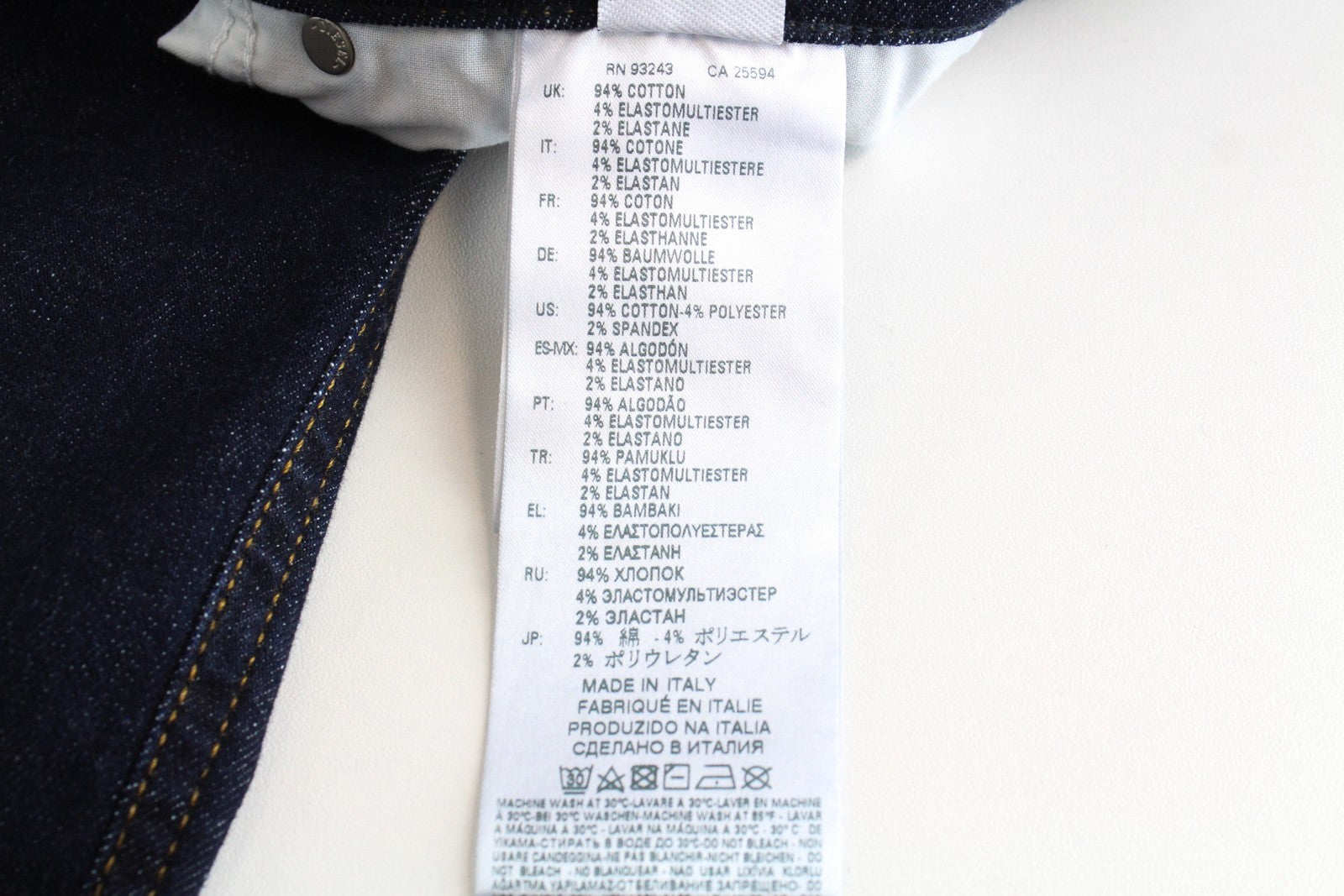 DIESEL Babhila 069CF Women's W27/L34 Blue Stretch Regular Slim Fit Jeans