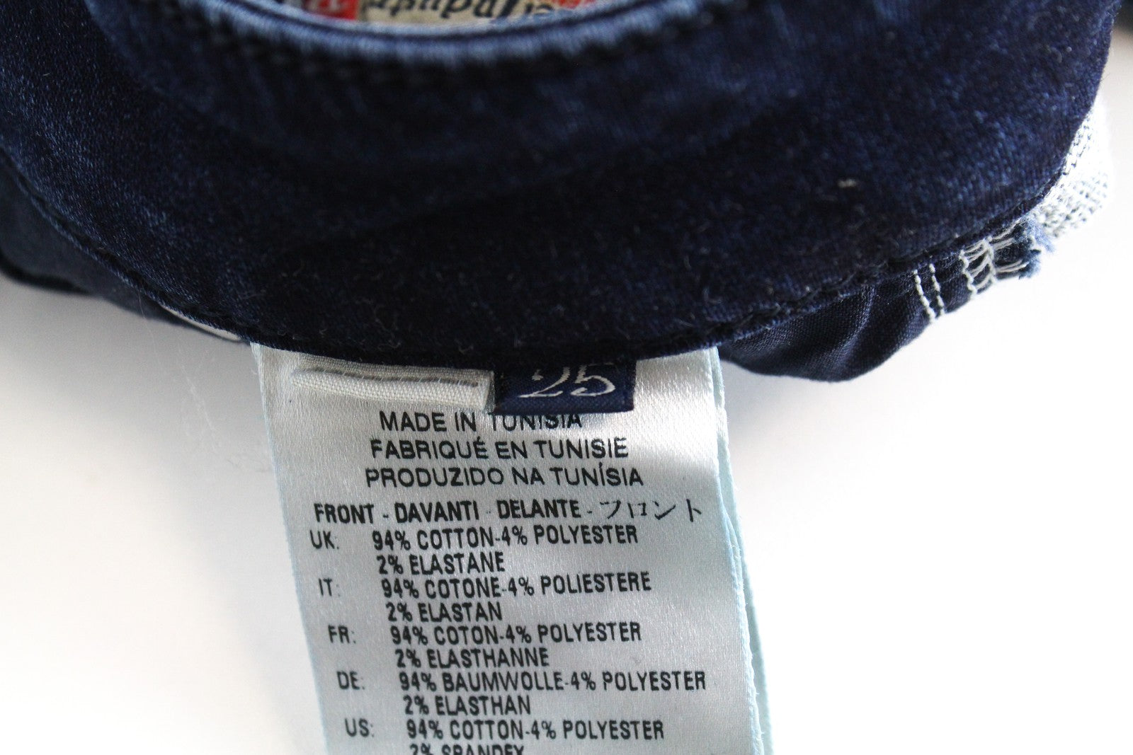 DIESEL Fayza-NE 0667A Women's W25 Boyfriend Blue Jogg Jeans Zip Low Crotch