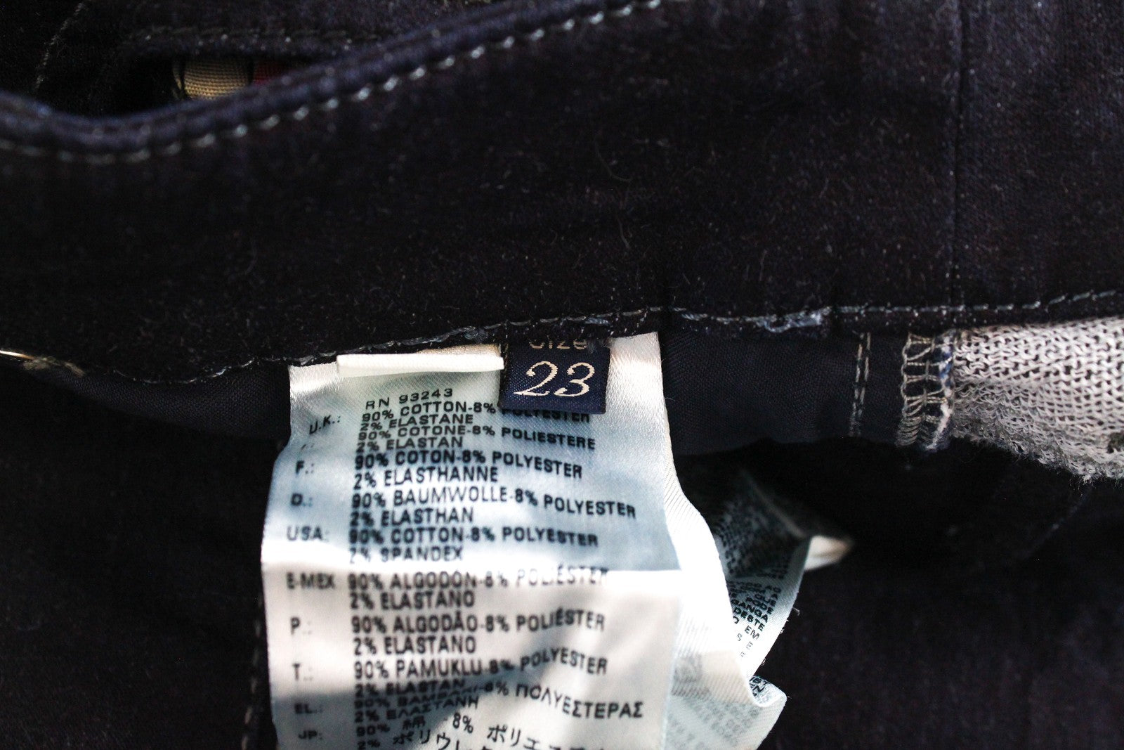 DIESEL Grupee-NE 0600V Women's W23 Jogg Slim Skinny Blue Jeans