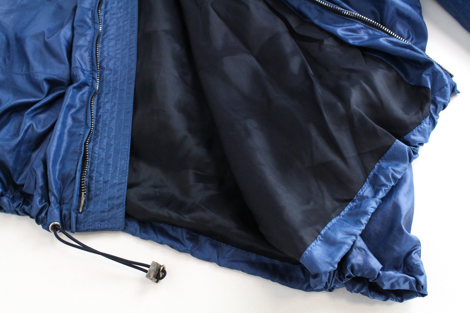 RICHMOND Men's IT48 Softshell Rain Jacket Mid-Blue Hooded Lightweight