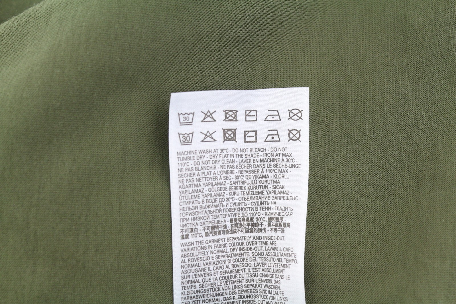 DIESEL T-Sily-K10 Women T-Shirt 2XS Green Tricot Stretch Cotton Short Sleeve