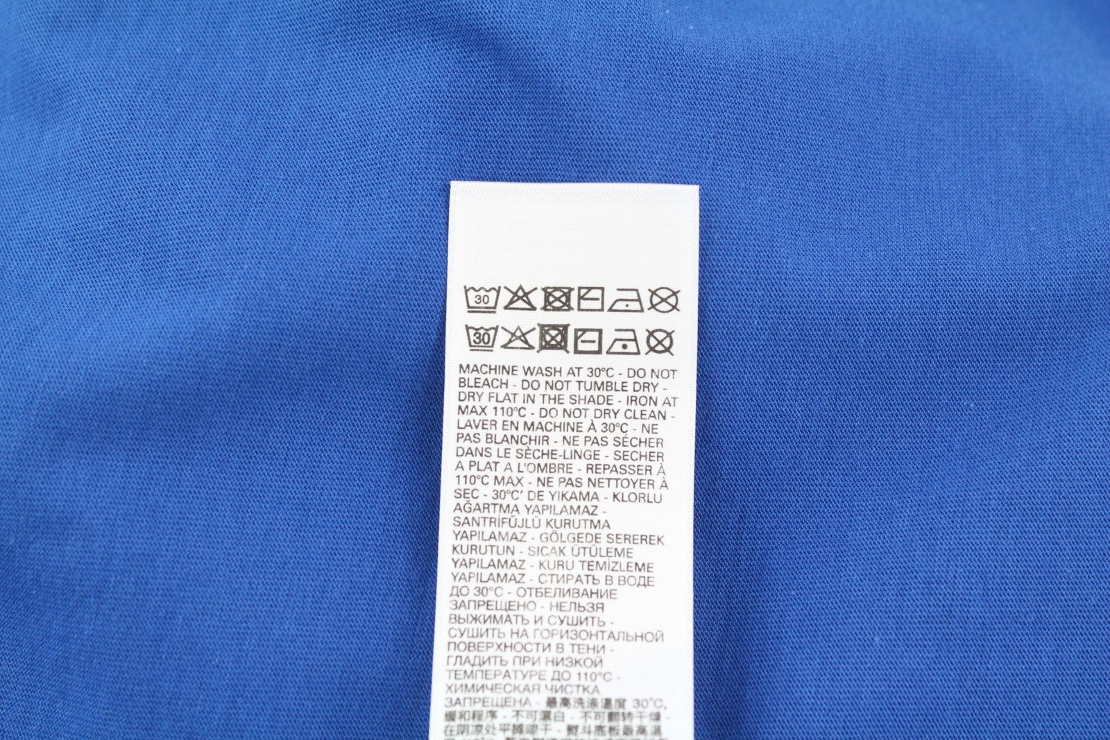 DIESEL T-Diego-S2 Men T-Shirt S Blue Tricot Stretch Cotton Crew Short Sleeve