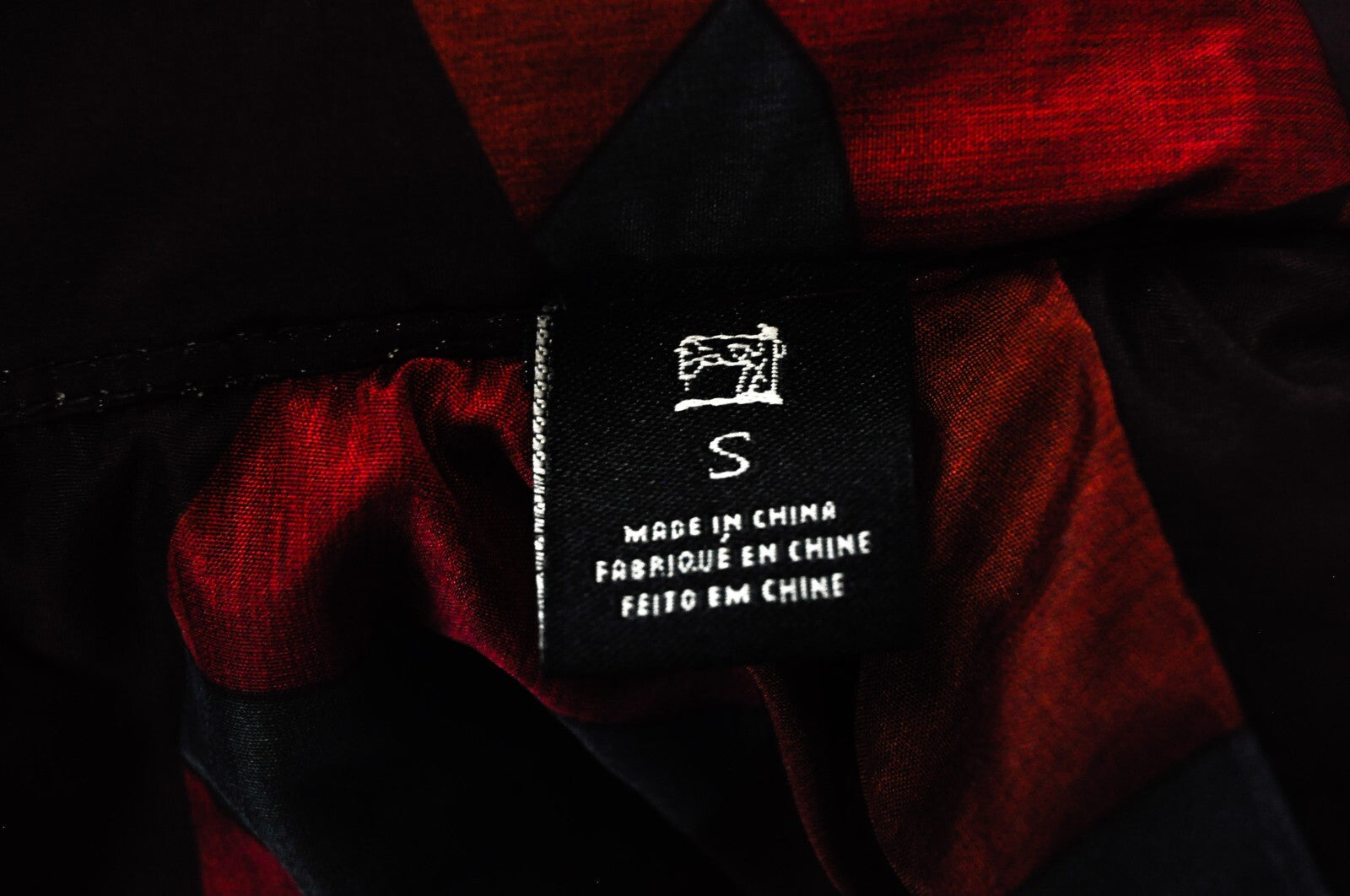 SCOTCH & SODA Mens Jacket S Red Patterned Reversible Quilted Snaps