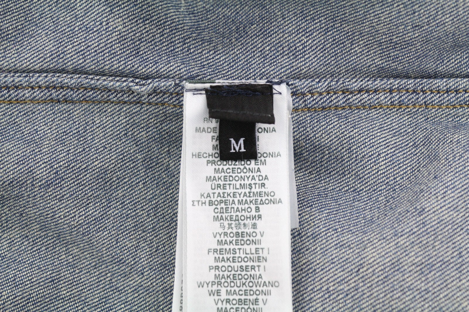 DIESEL D-Milly-Sp Mens Shirt M RRP€195  Snap Buttons Spread Neck  Blue