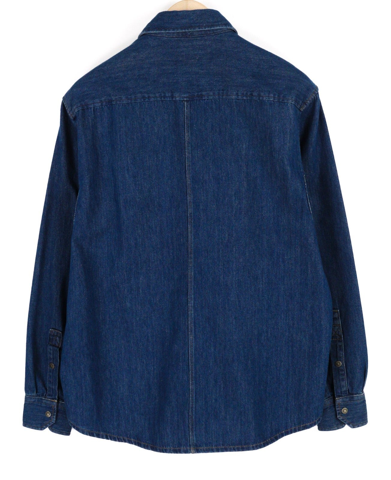 DIESEL D-Milly-Sp Mens Shirt M RRP€195  Snap Buttons Spread Neck  Blue