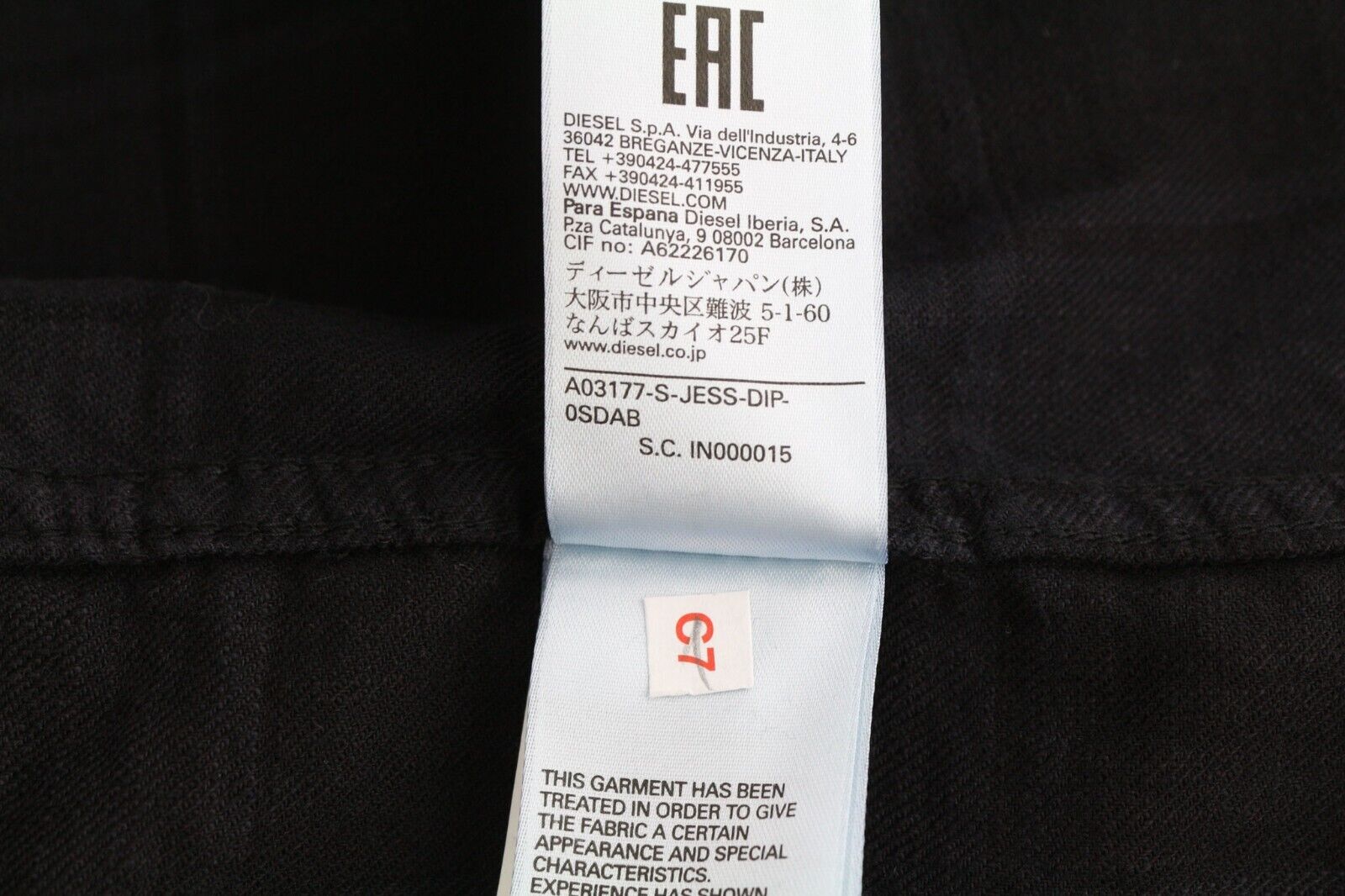 DIESEL S-Jess-Dip Mens Shirt XL RRP€150 Flannel Check Button Up Patch Pockets