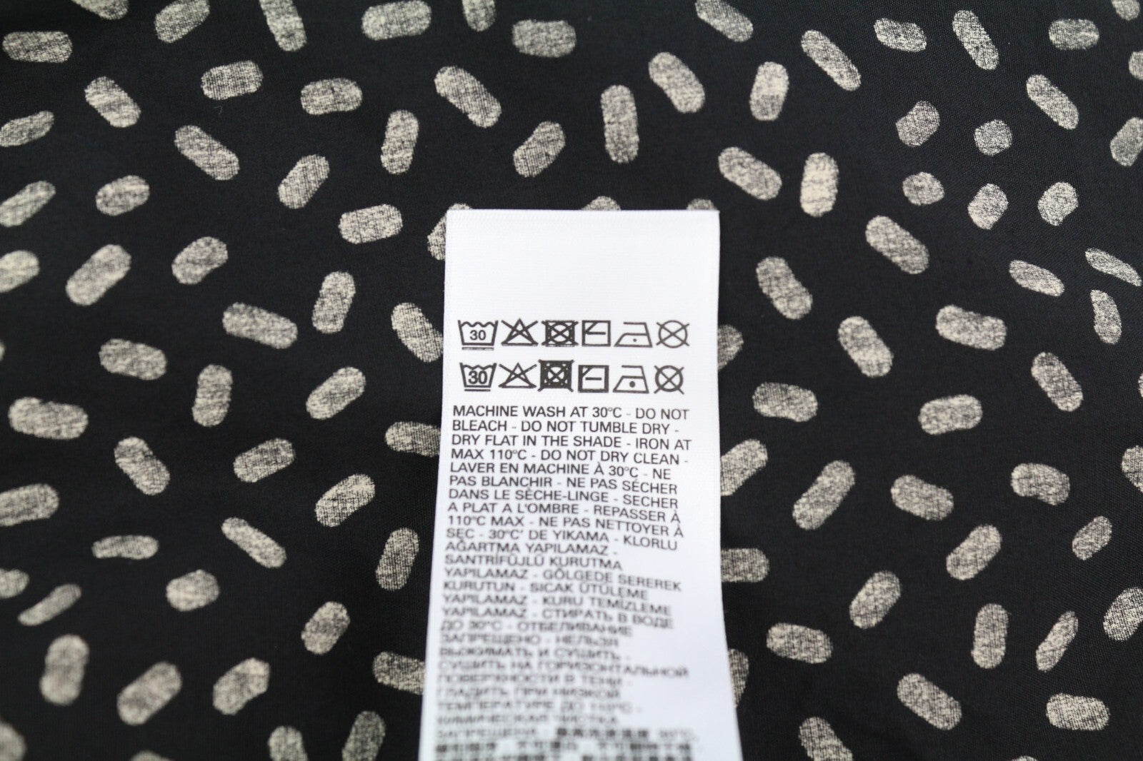 DIESEL S-Riley-Pills Mens Shirt M  Patterned Button Up Spread Neck RRP110