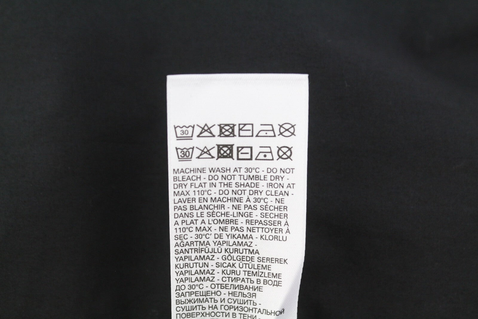 DIESEL S-Olsen Mens Shirt M  Black Hidden Button Up Patch Pocket Spread