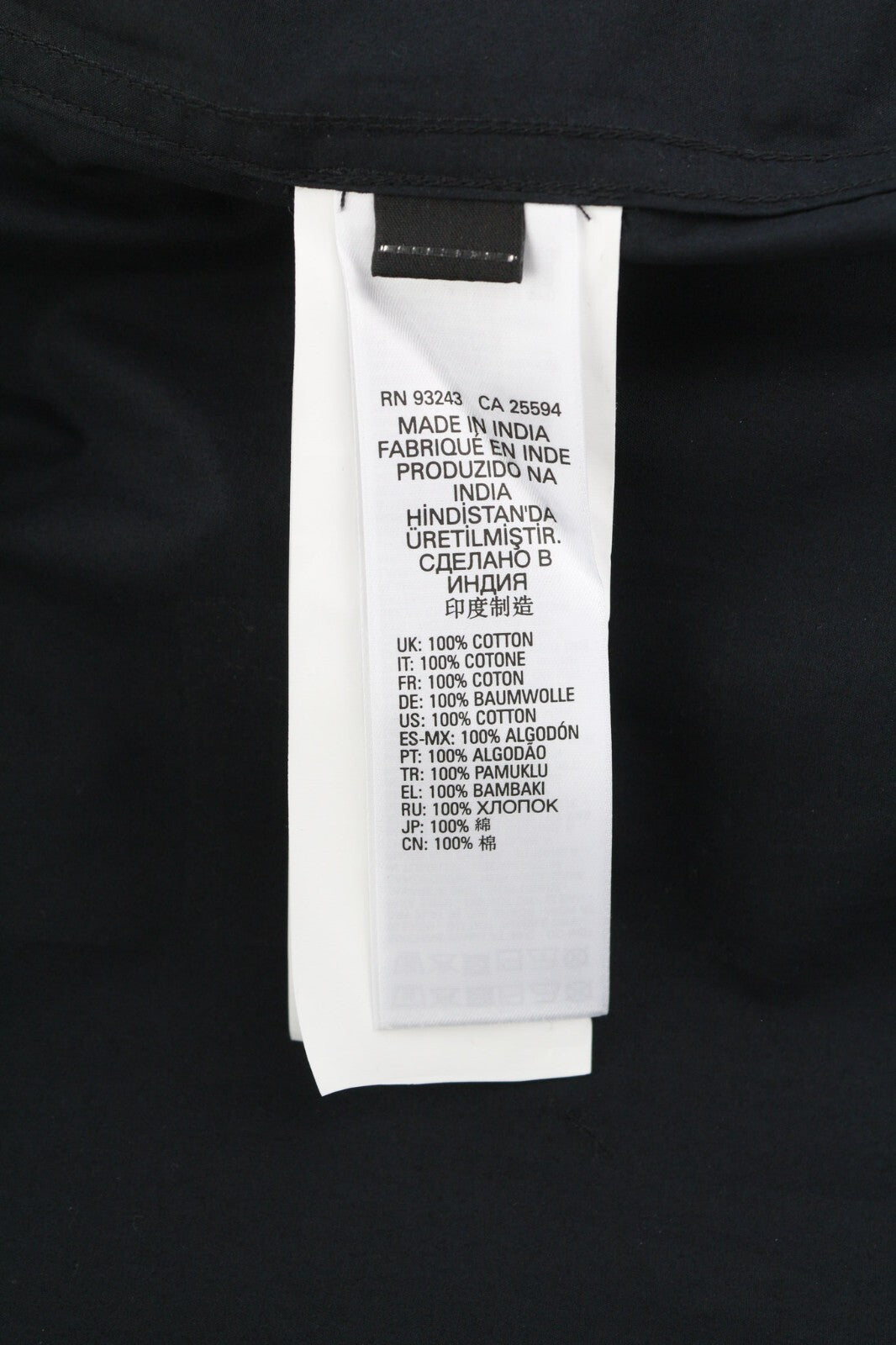 DIESEL S-Olsen Mens Shirt L  Black Hidden Button Up Patch Pocket Spread