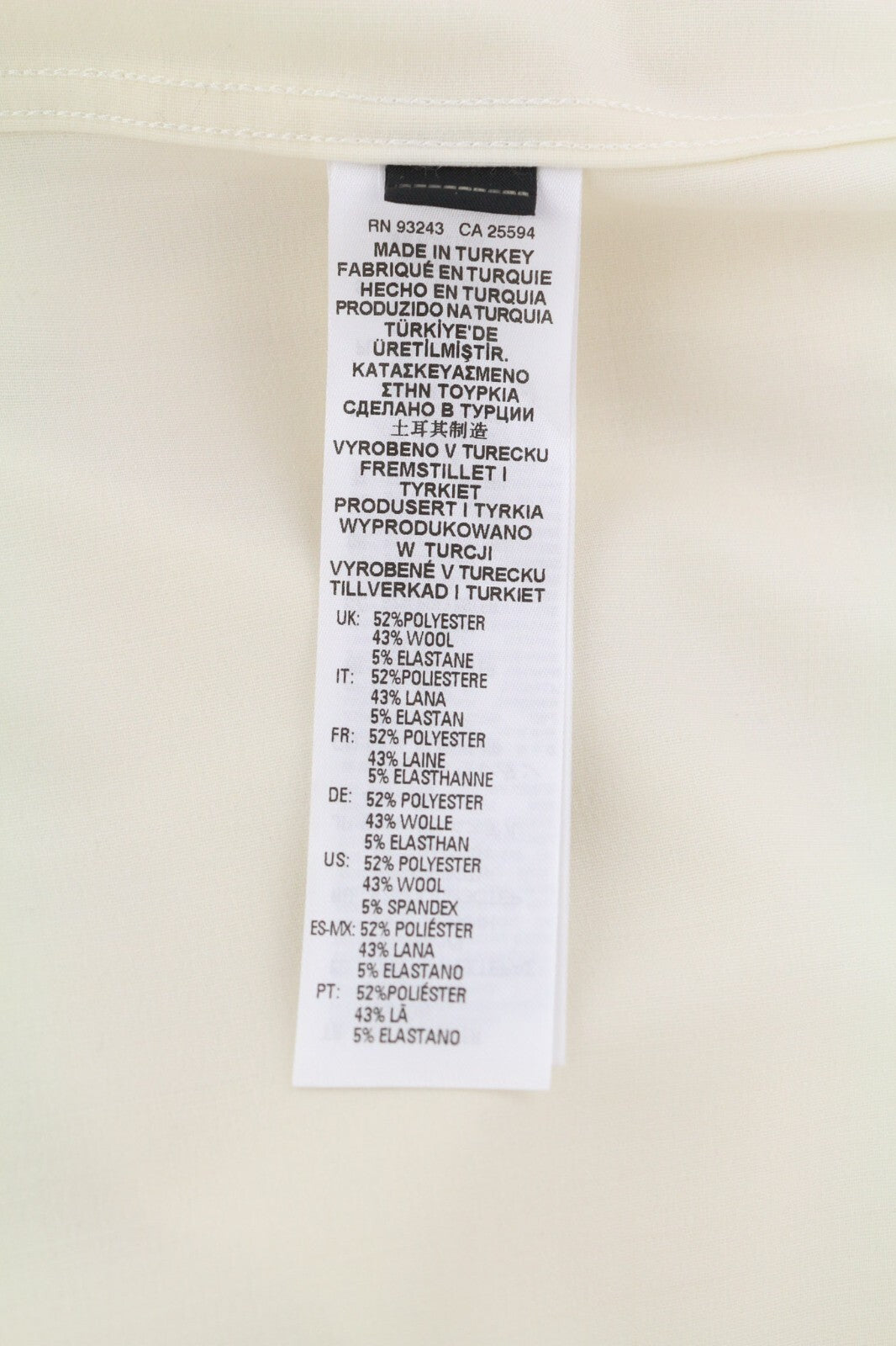 DIESEL S-Wooly Mens Shirt 2XL Wool  Button Up Pocket Notched Neck RRP€195