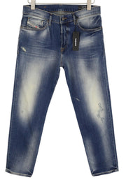 DIESEL D-Fining 009RS Mens Jeans W31/L34 Tapered Leg Stretch Washed Blue