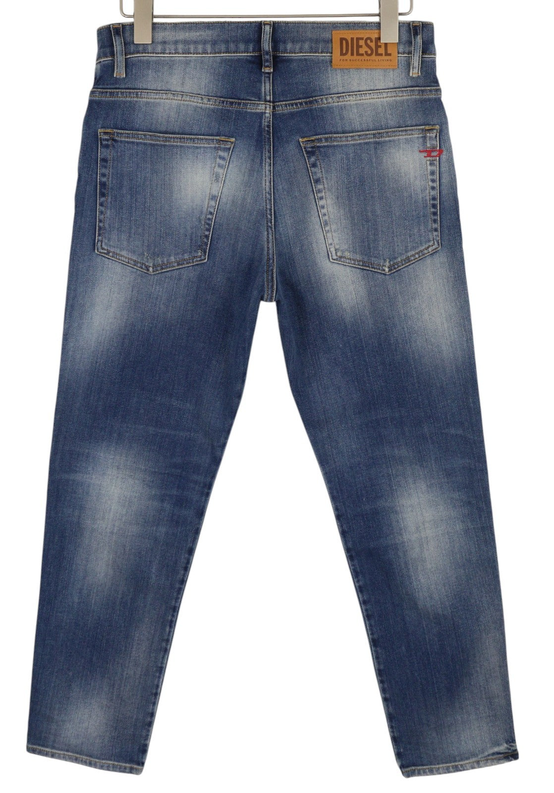 DIESEL D-Fining 009RS Mens Jeans W31/L34 Tapered Leg Stretch Washed Blue