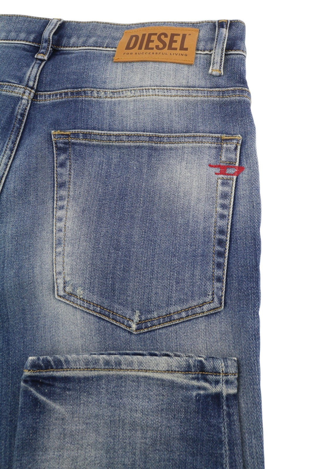 DIESEL D-Fining 009RS Mens Jeans W31/L34 Tapered Leg Stretch Washed Blue