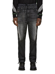 DIESEL D-Skint-RX-NE 069PC Men's Jeans W32 Jogg Baggy Grey Cotton Stretch