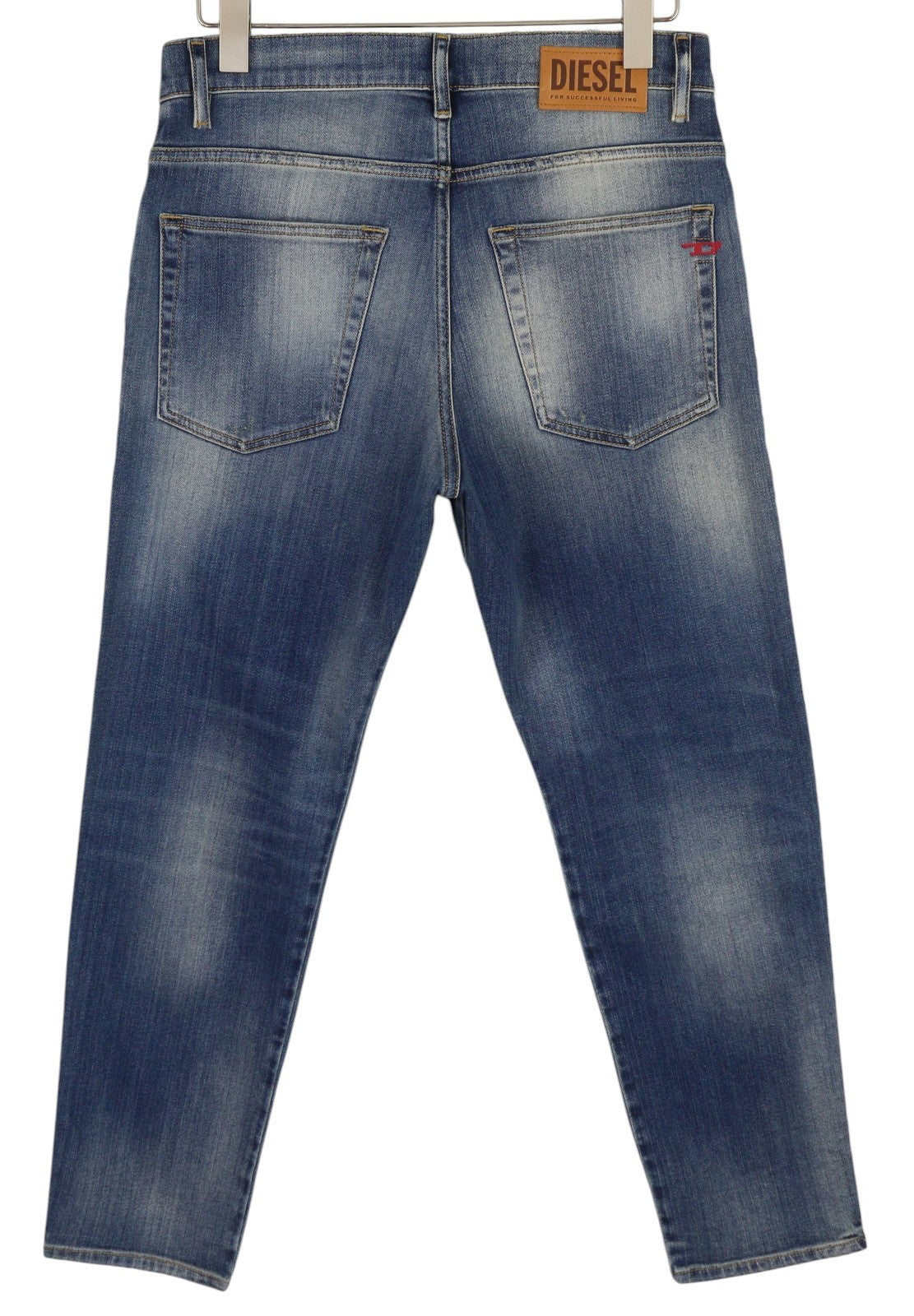 DIESEL D-Fining 009RS Mens Jeans W30/L30 Tapered Leg Stretch Washed Blue