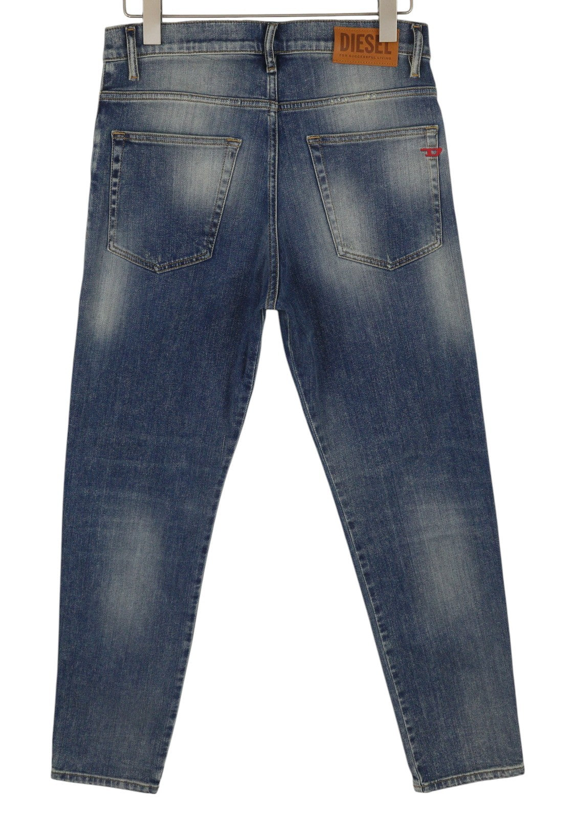 DIESEL D-Fining 009RS Mens Jeans W30/L32 Tapered Leg Stretch Washed Blue